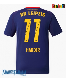 RB Leipzig Conrad Harder #11 Tricou Fotbal Replică 2025-26 Barbati Deplasare